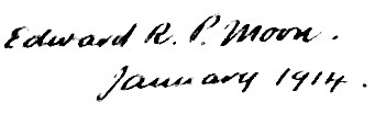 edward moon signature